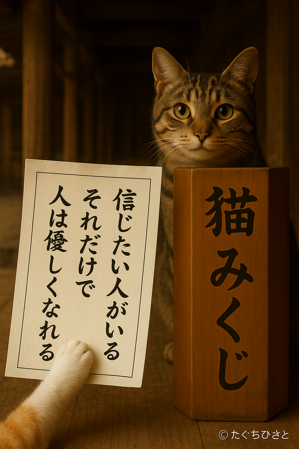 信じたい人がいるそれだけで人は優しくなれる