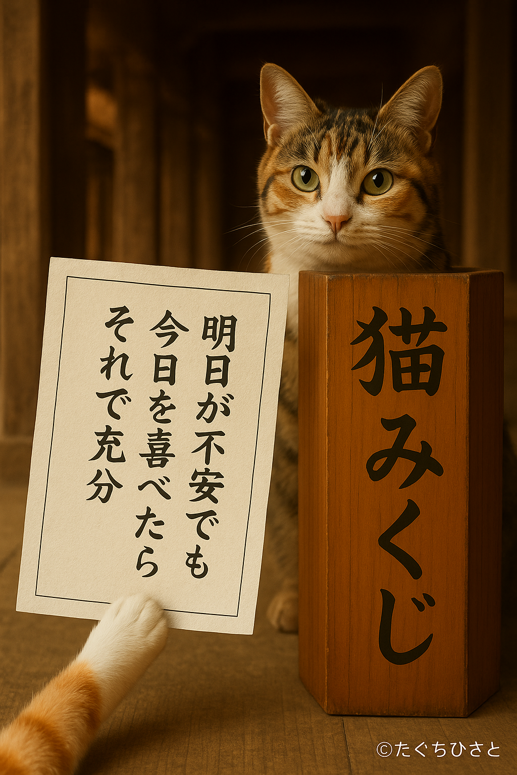 明日が不安でも今日を喜べたら充分