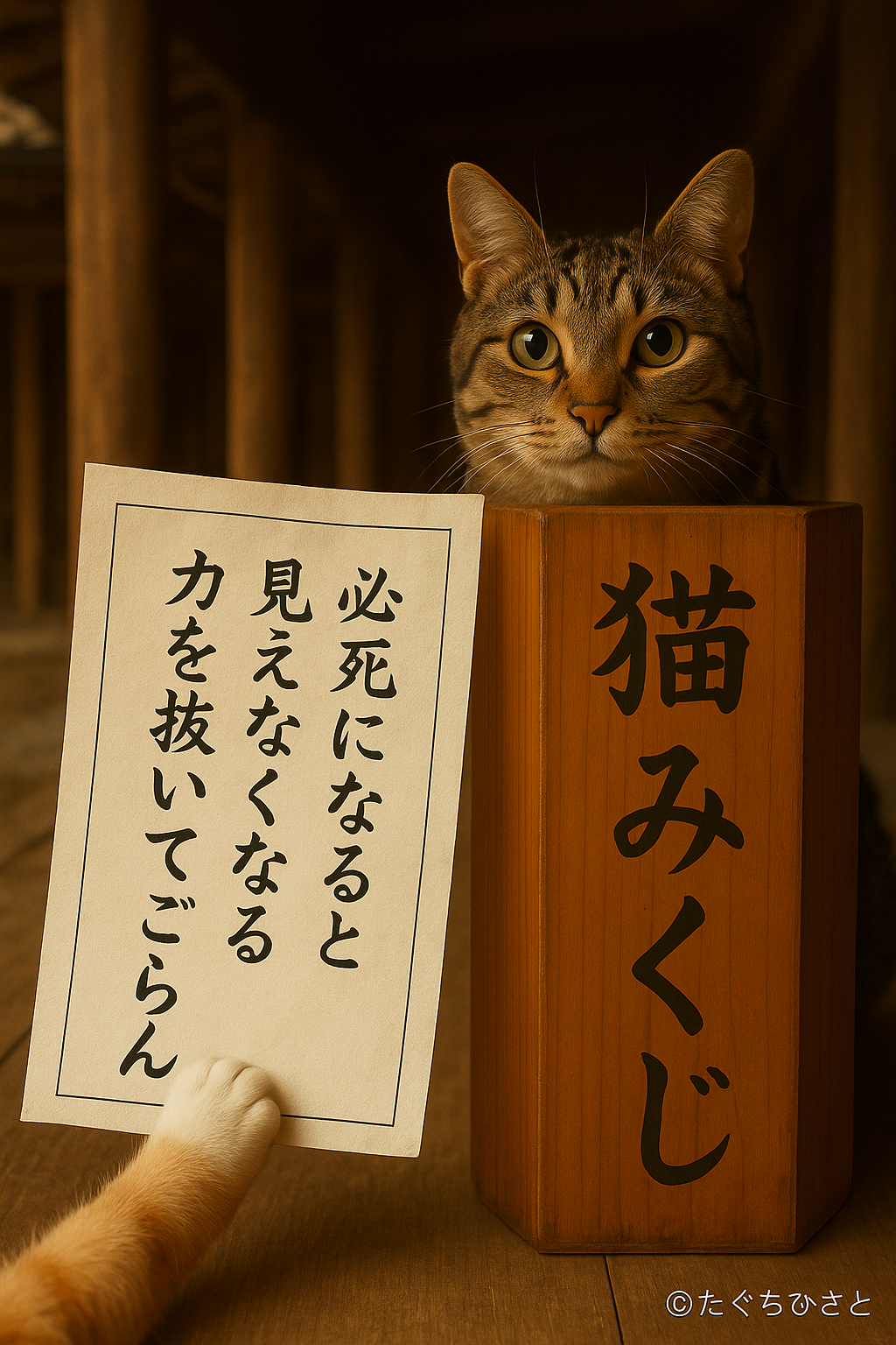 必死になると見えなくなる力を抜いてごらん
