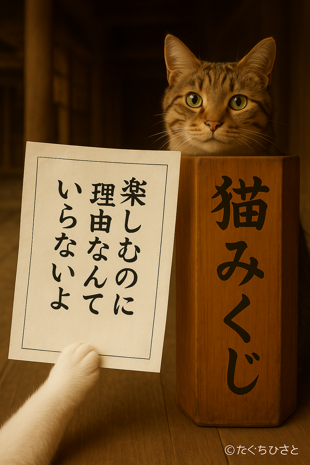 楽しむのに 理由なんて いらないよ