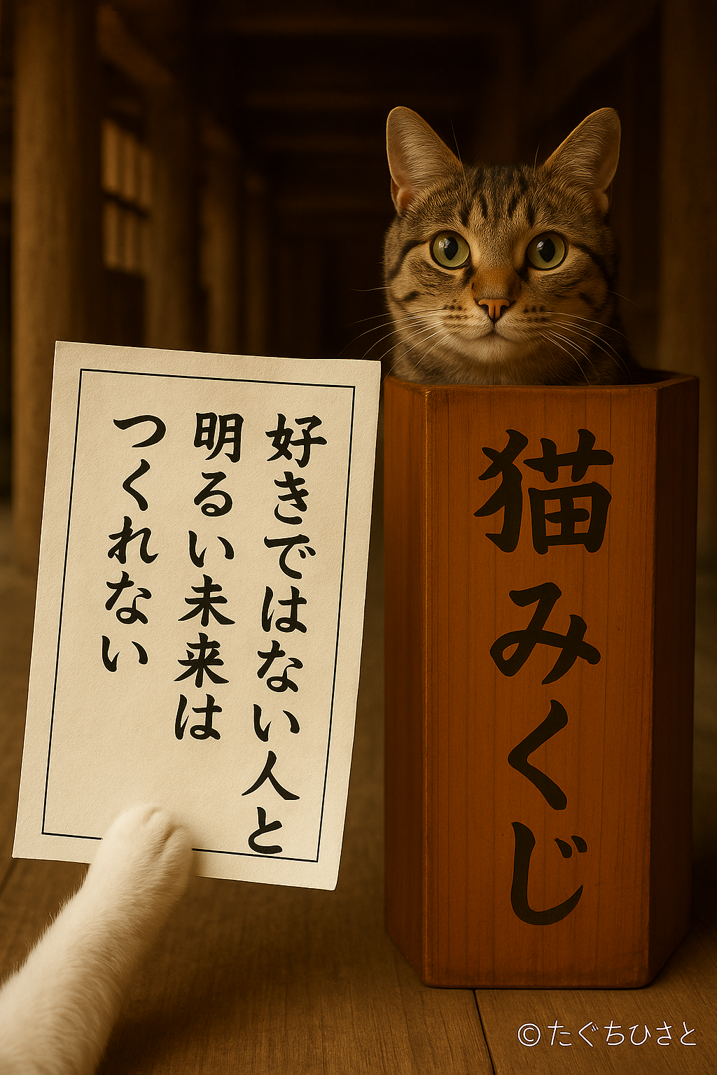 好きではない人と 明るい未来は つくれない