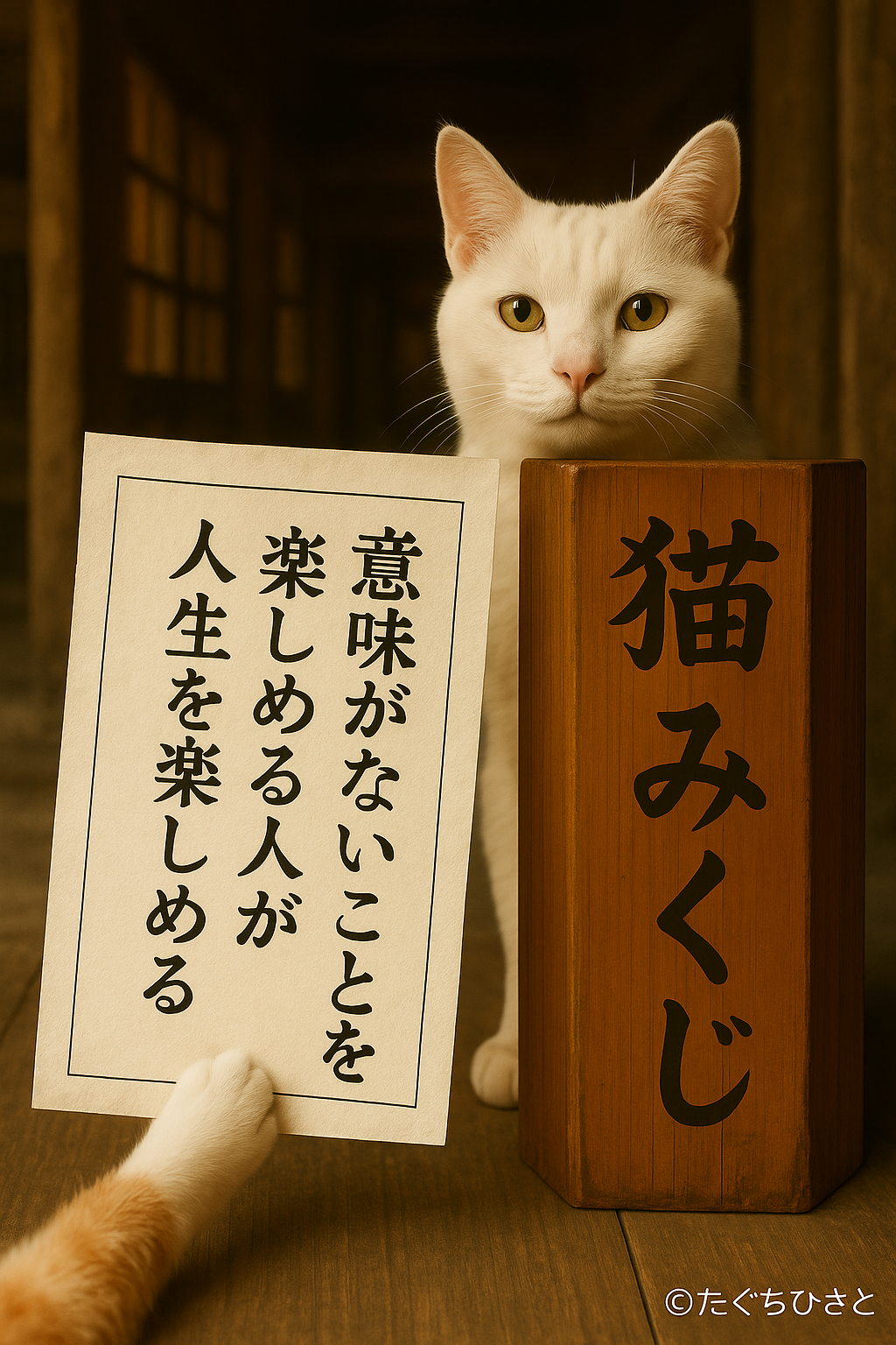 意味がないことを 楽しめる人が 人生を楽しめる