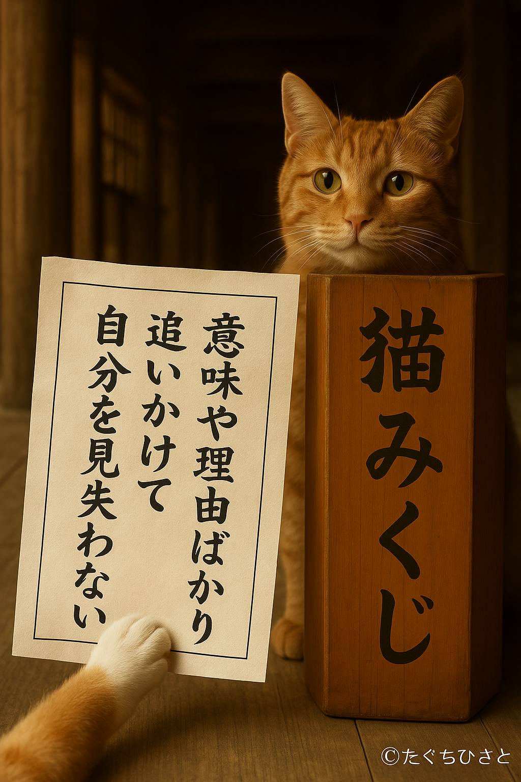意味や理由ばかり 追いかけて 自分を見失わない