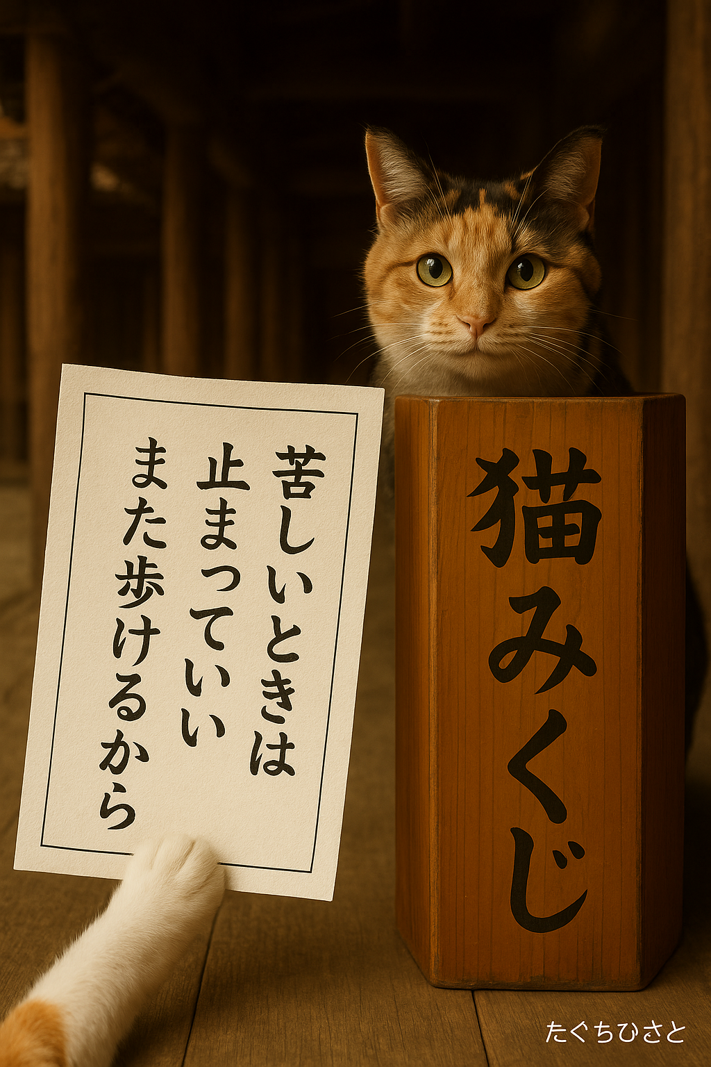 苦しいときは止まっていいまた歩けるから