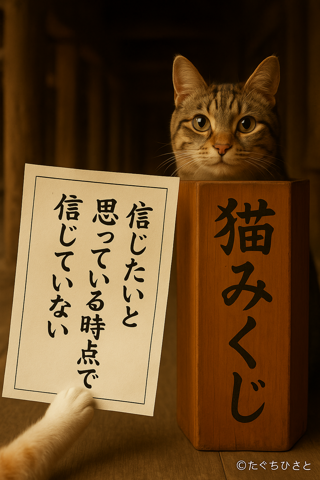 信じたいと思っている時点で信じていない