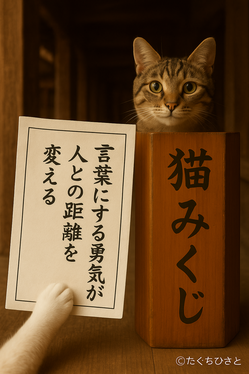 言葉にする勇気が人との距離を変える