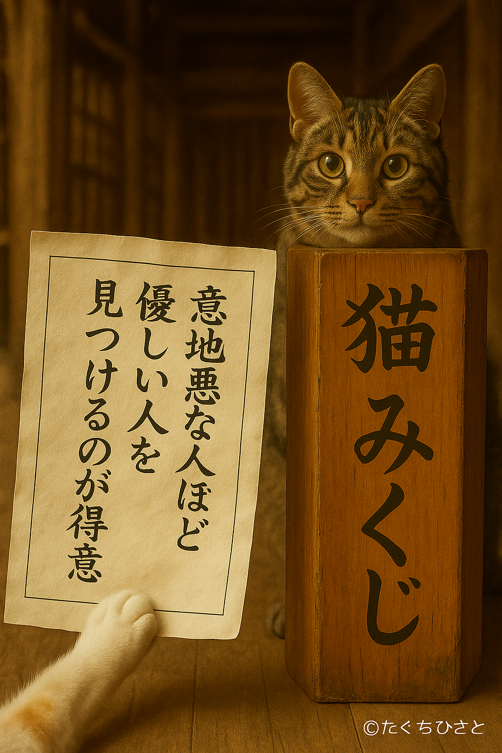 意地悪な人ほどやさしい人を見つけるのが得意