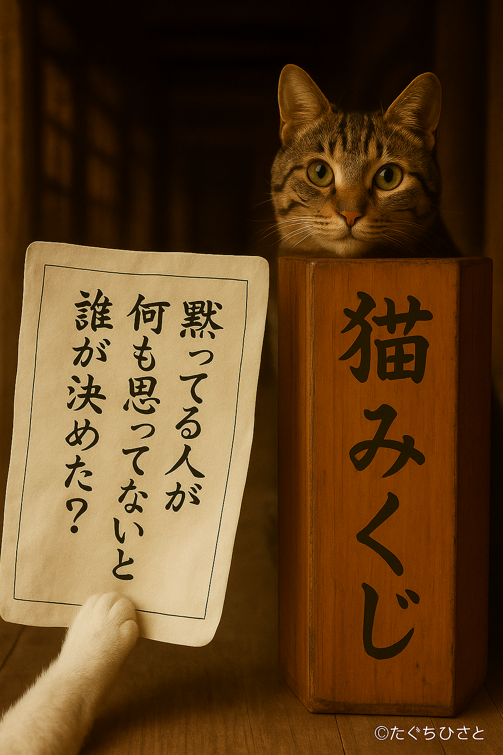 黙っている人が何も思っていないと誰が決めた