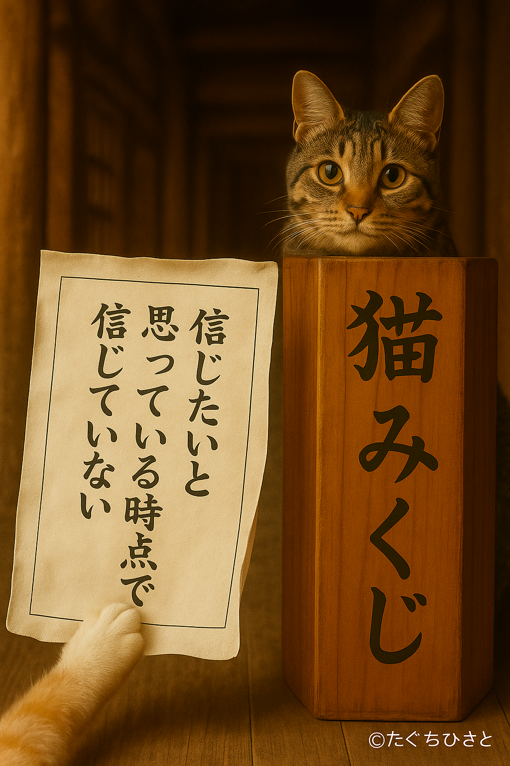 信じたいと思っている時点で信じていない