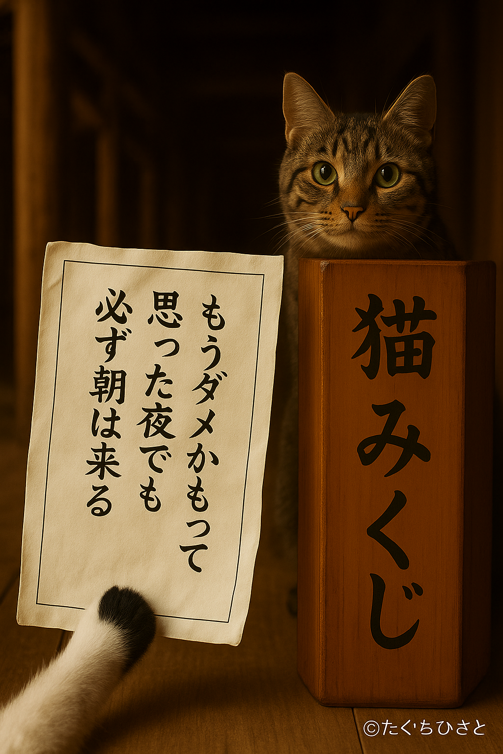 もうだめか持って思った夜でも必ず朝は来る