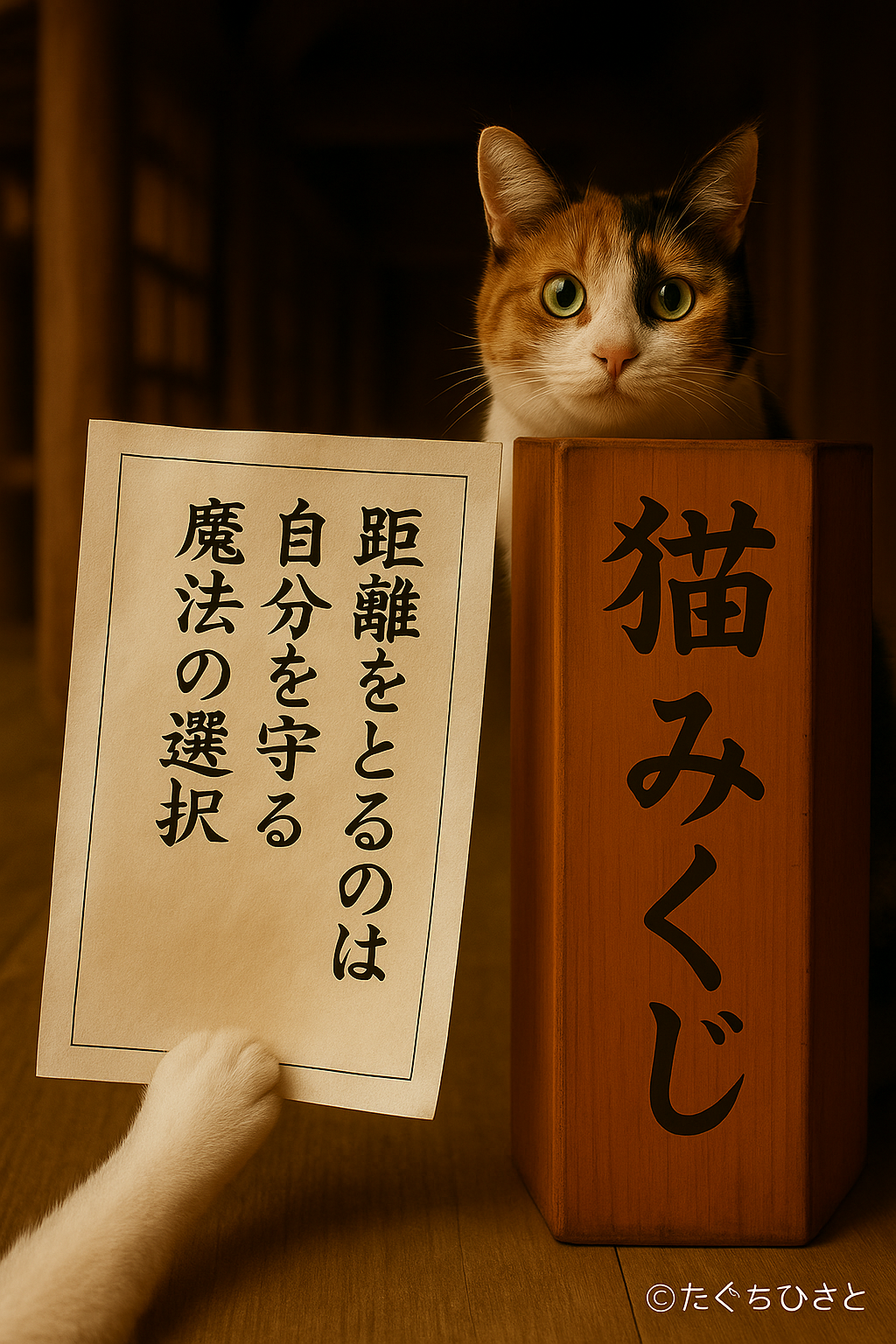距離をとるのは自分を守る魔法の選択