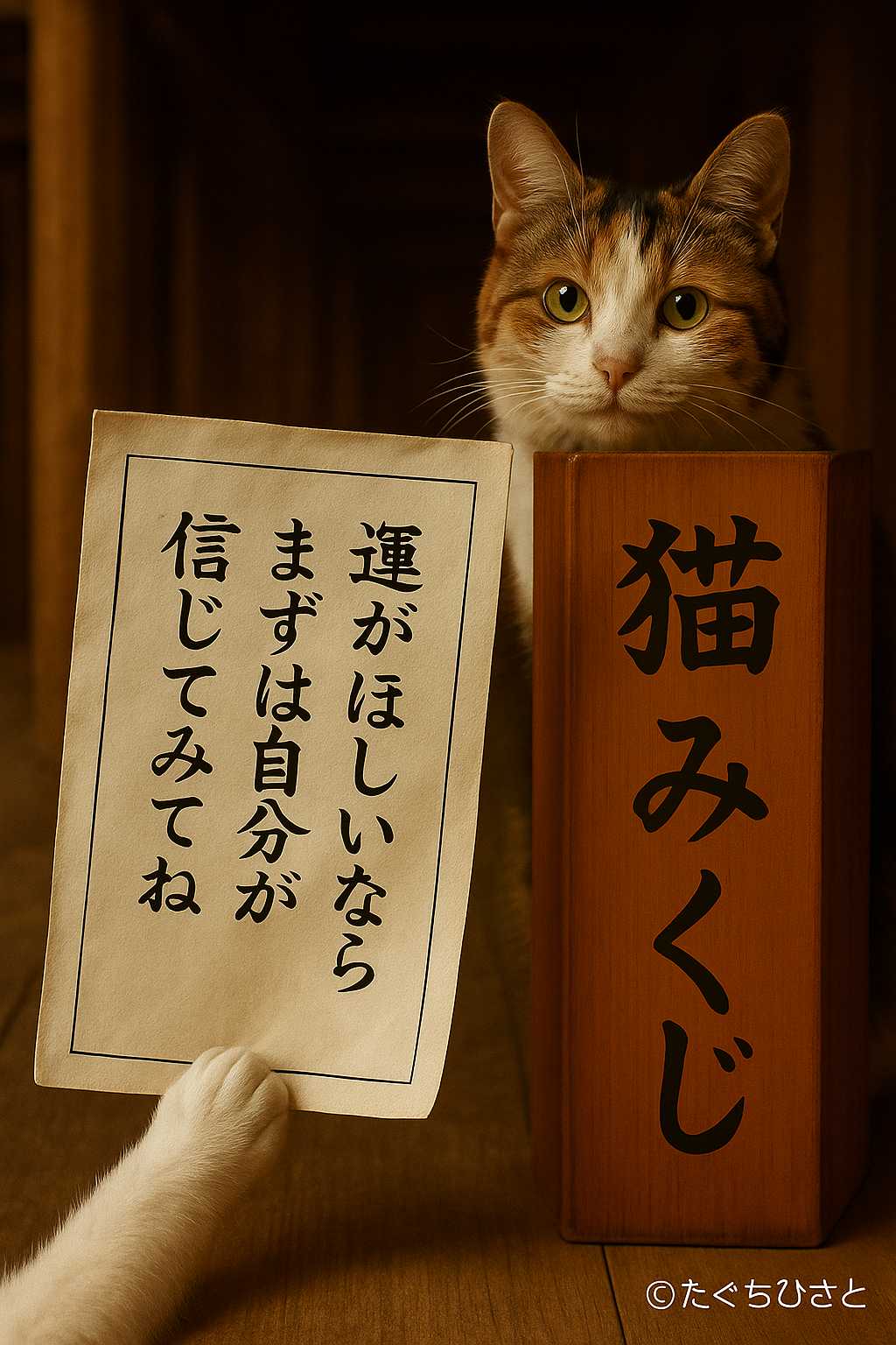 運が欲しいならまずは自分を信じてみてね