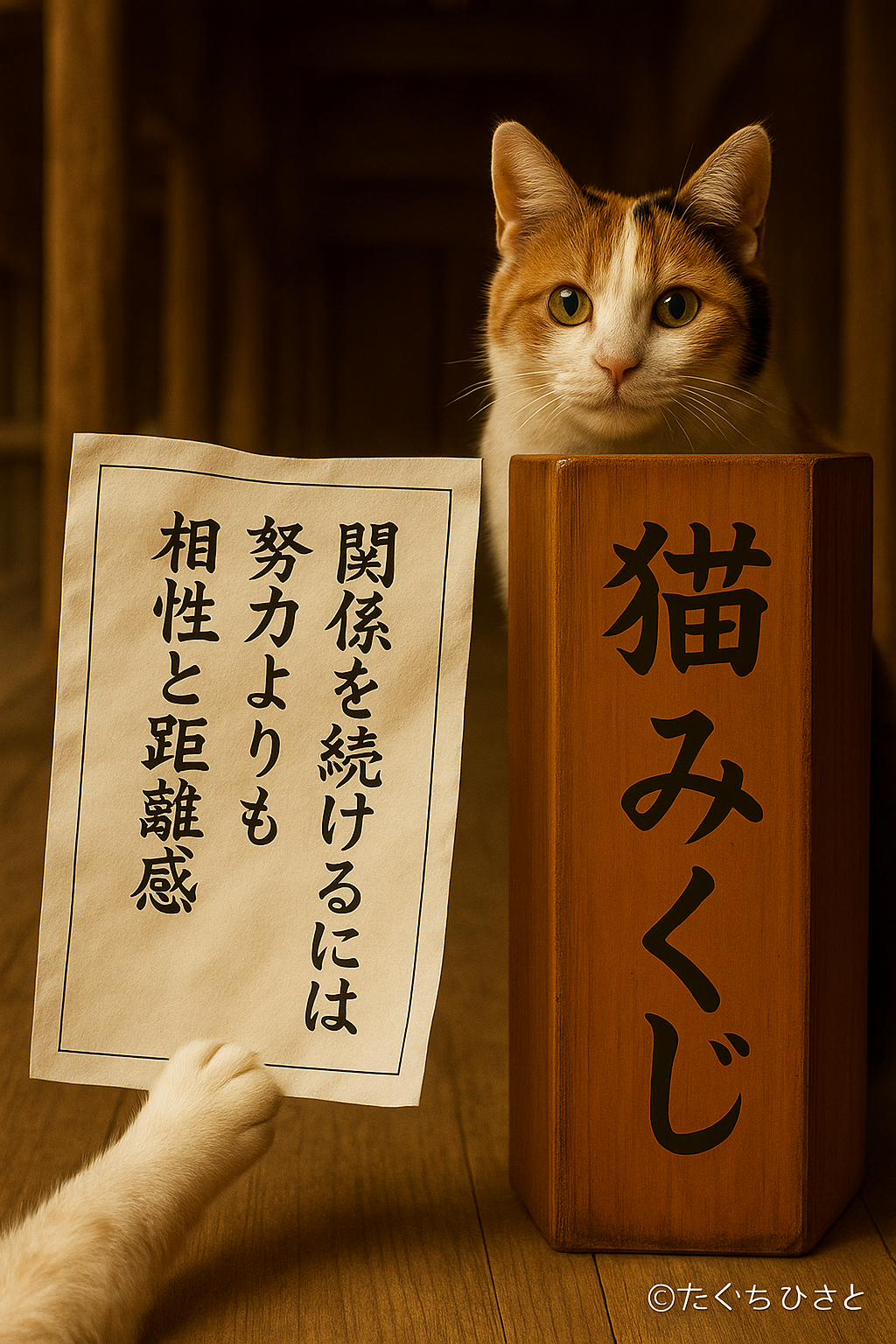 関係を続けるには努力よりも相性と距離感