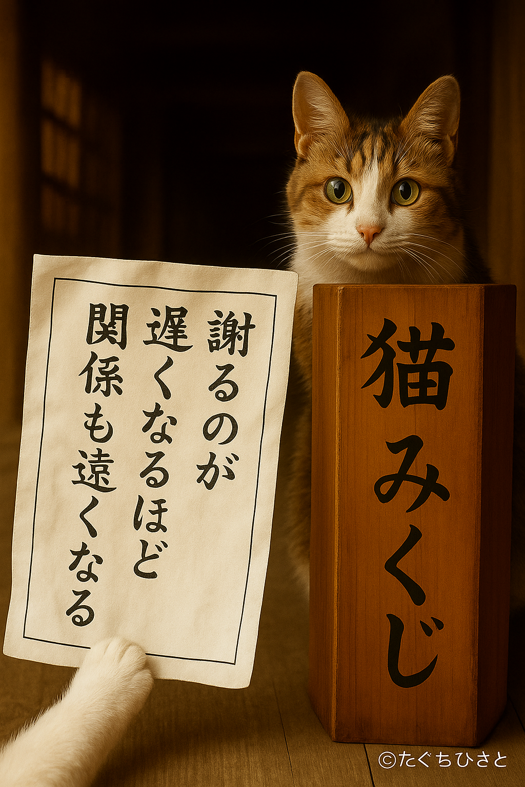 謝るのが遅くなるほど関係も遠くなる