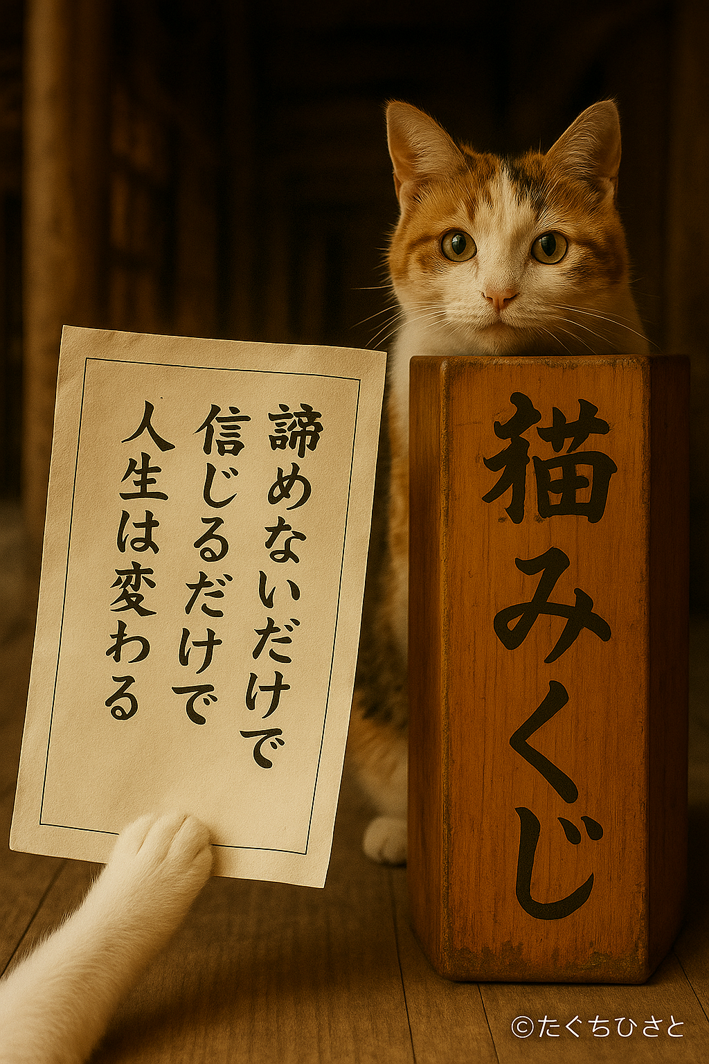 諦めないだけで信じるだけで人生は変わる