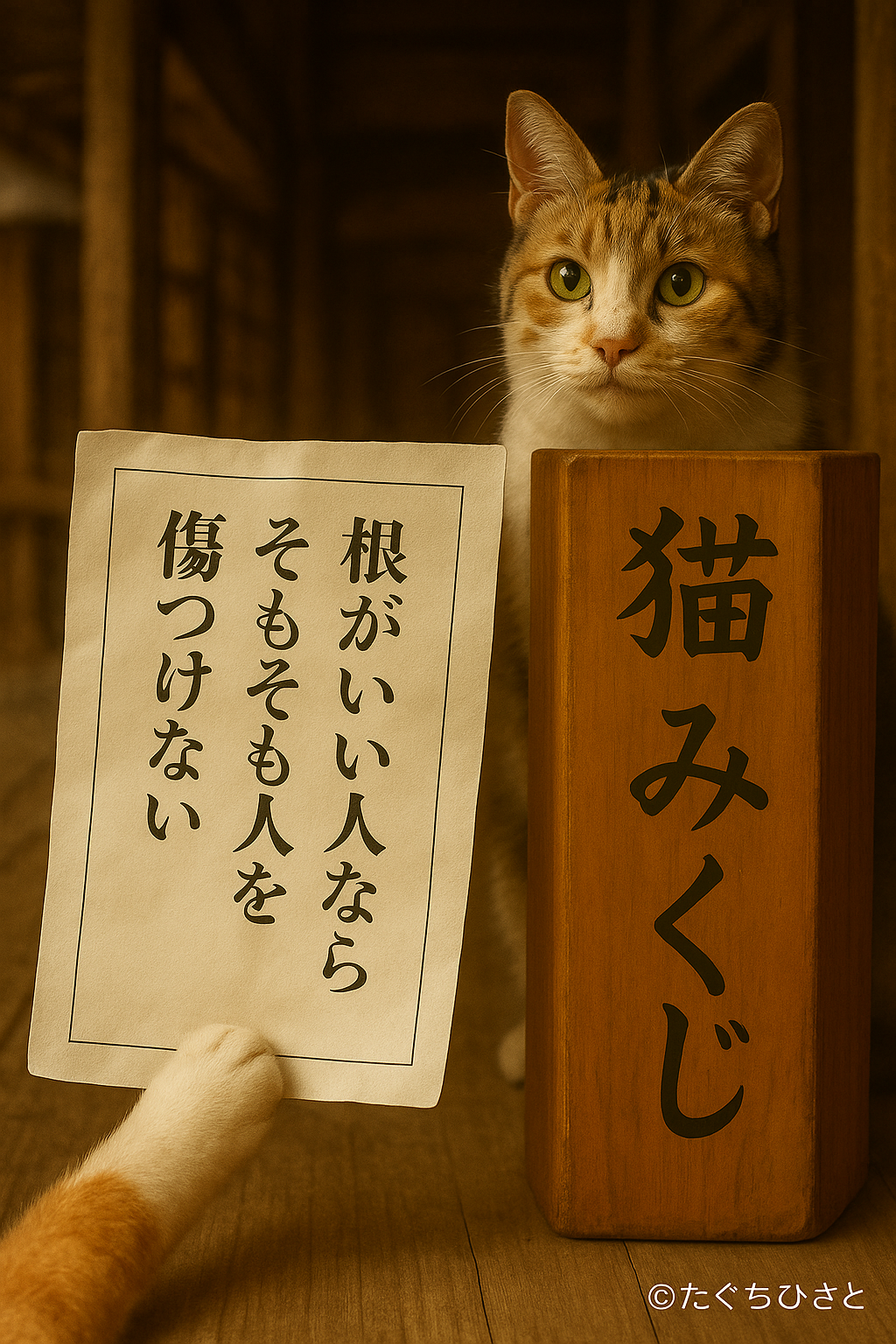根がいい人ならそもそも人を傷つけない