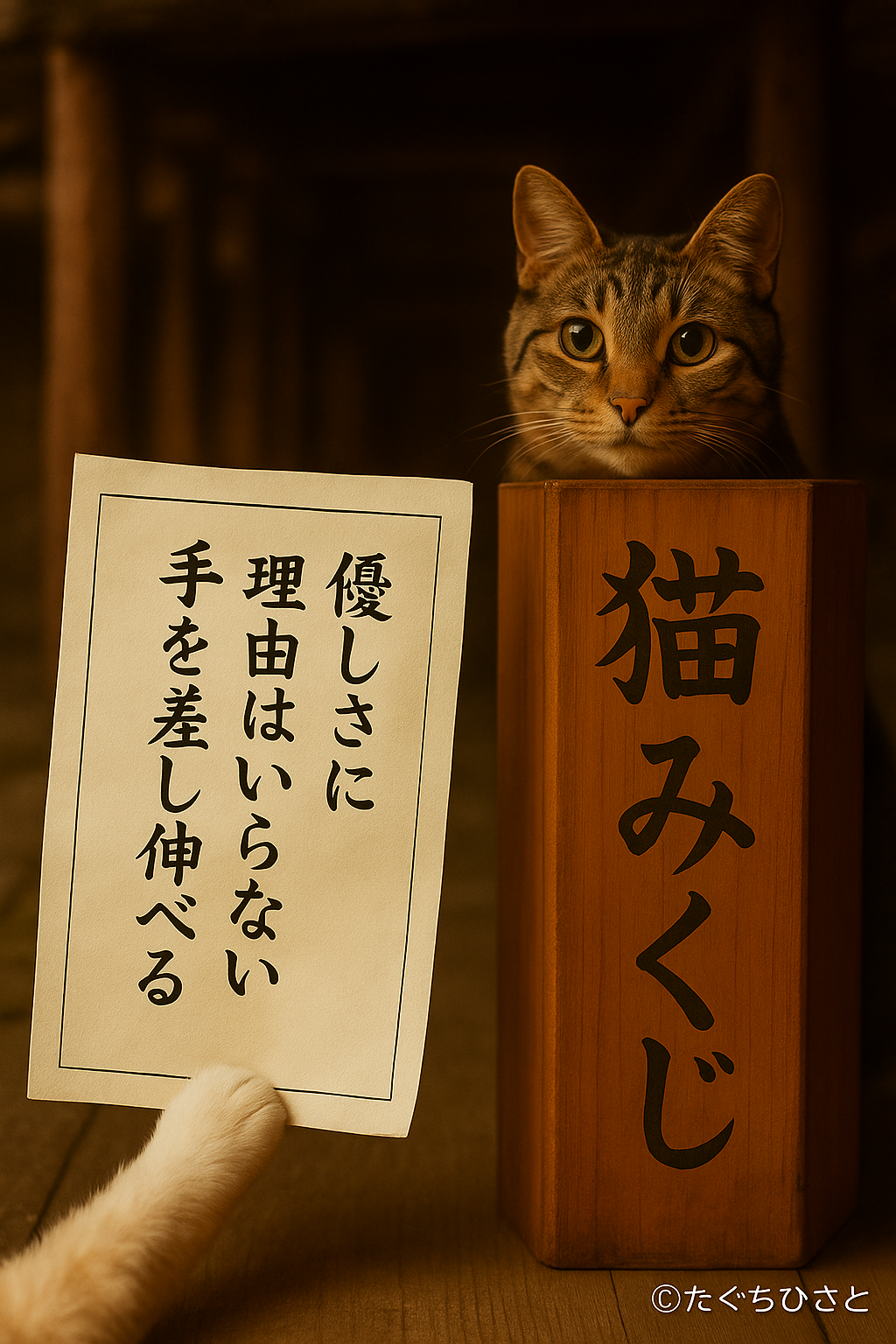 優しさに理由はいらない手を差し伸べる