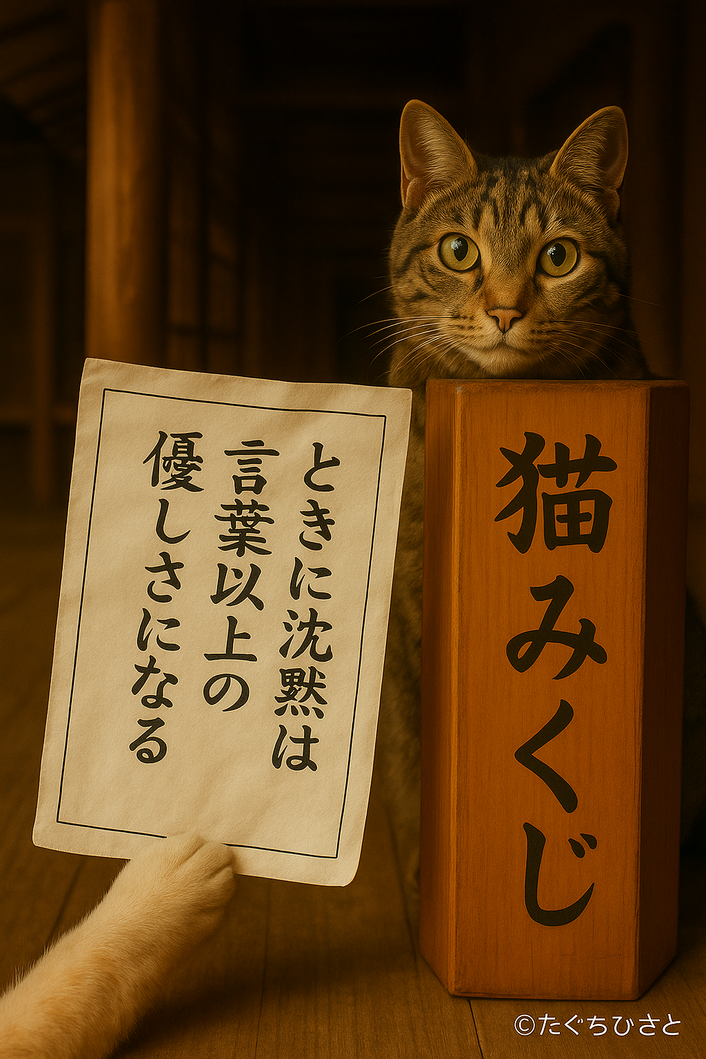ときに沈黙は言葉以上の優しさになる