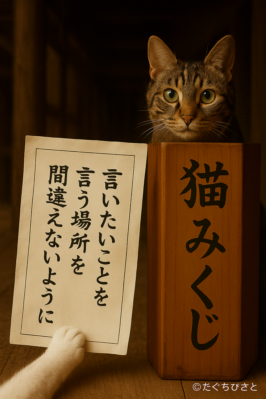 言いたいことを言う場所を間違えないように