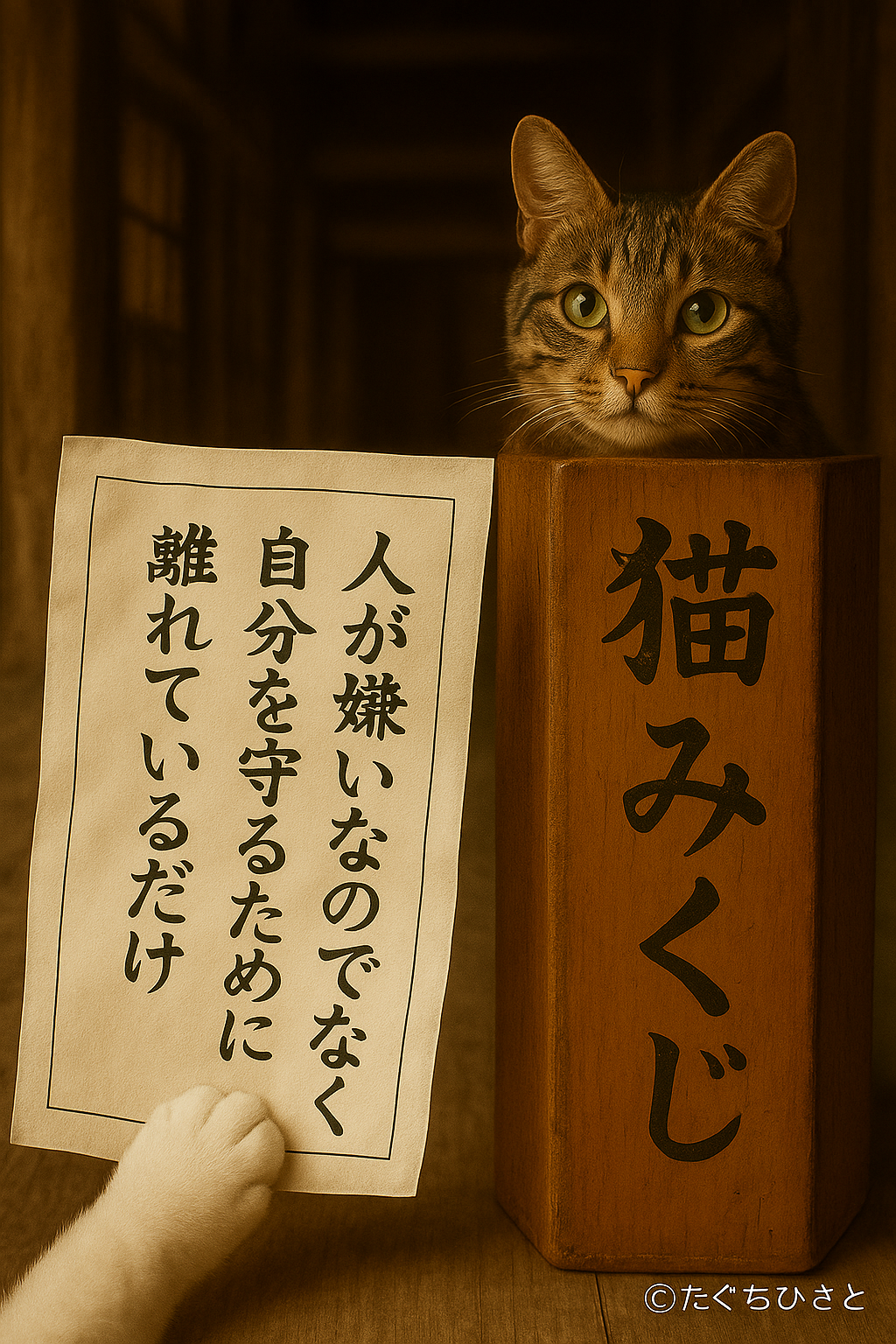 人が嫌いなのでなく自分を守るために離れているだけ