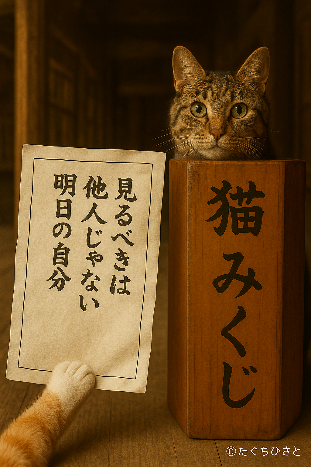 見るべきは他人じゃない明日の自分