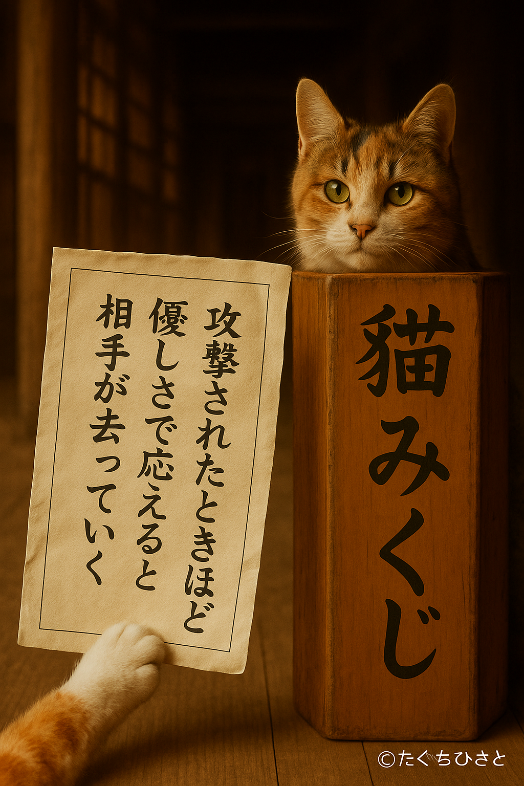 攻撃されたときほど優しさで答えると相手が去っていく