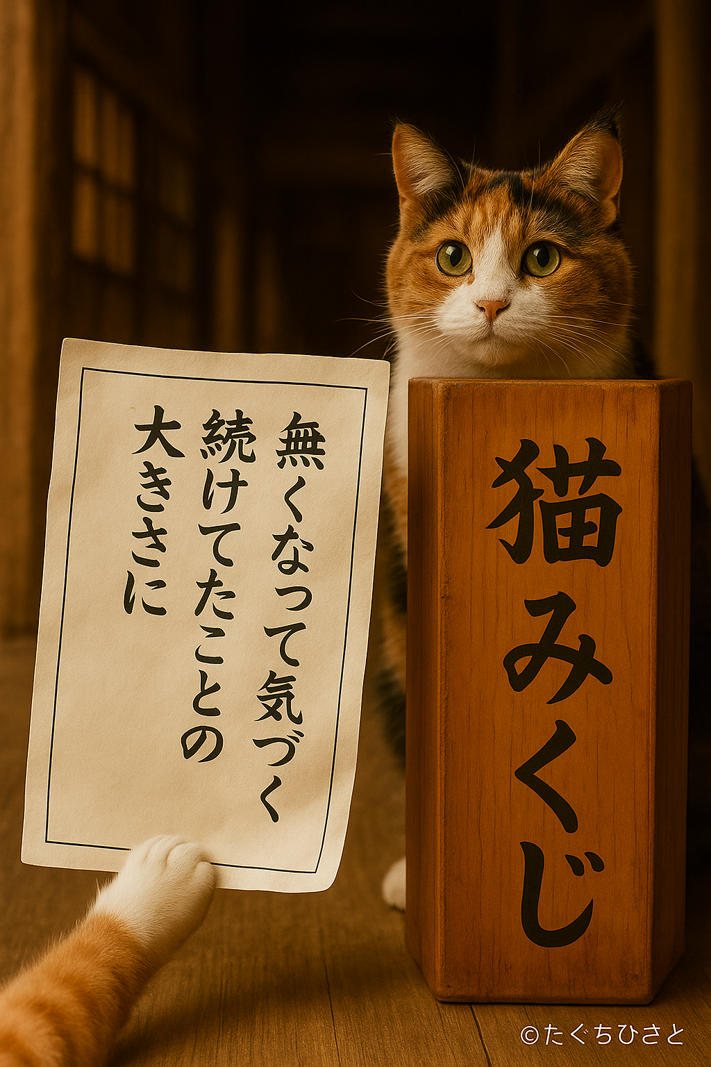 なくなって気づく続けてことの大きさに