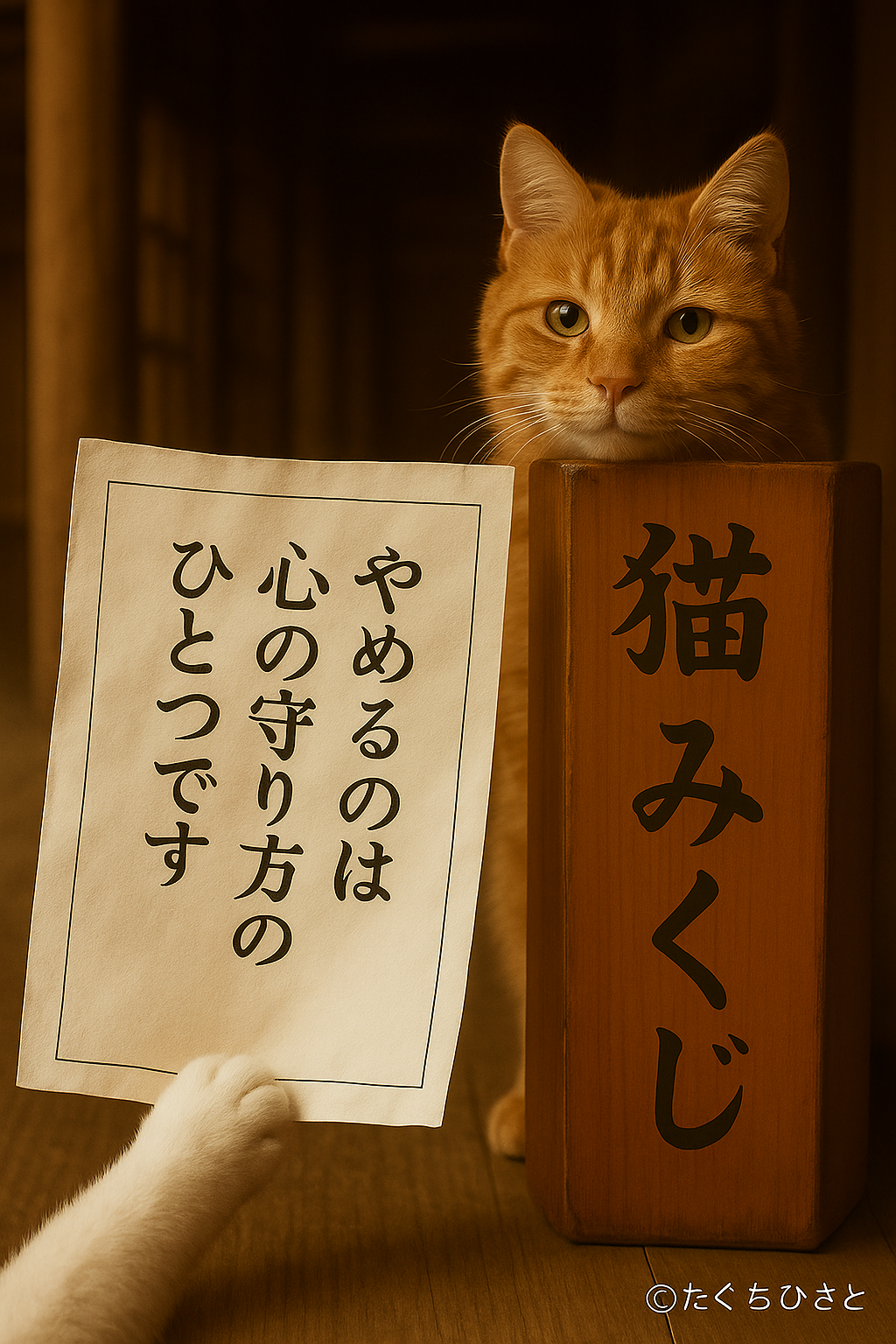 やめるのは心の守りの方のひとつです
