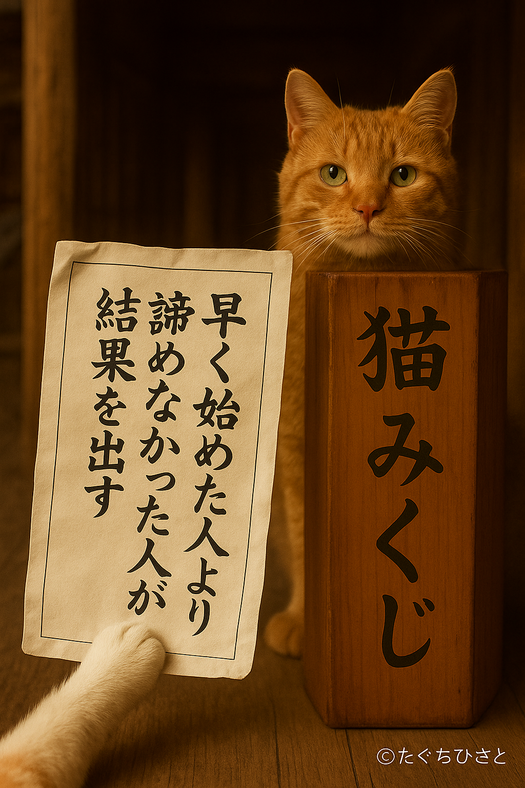 早く始めた人より諦めなかった人が結果を出す