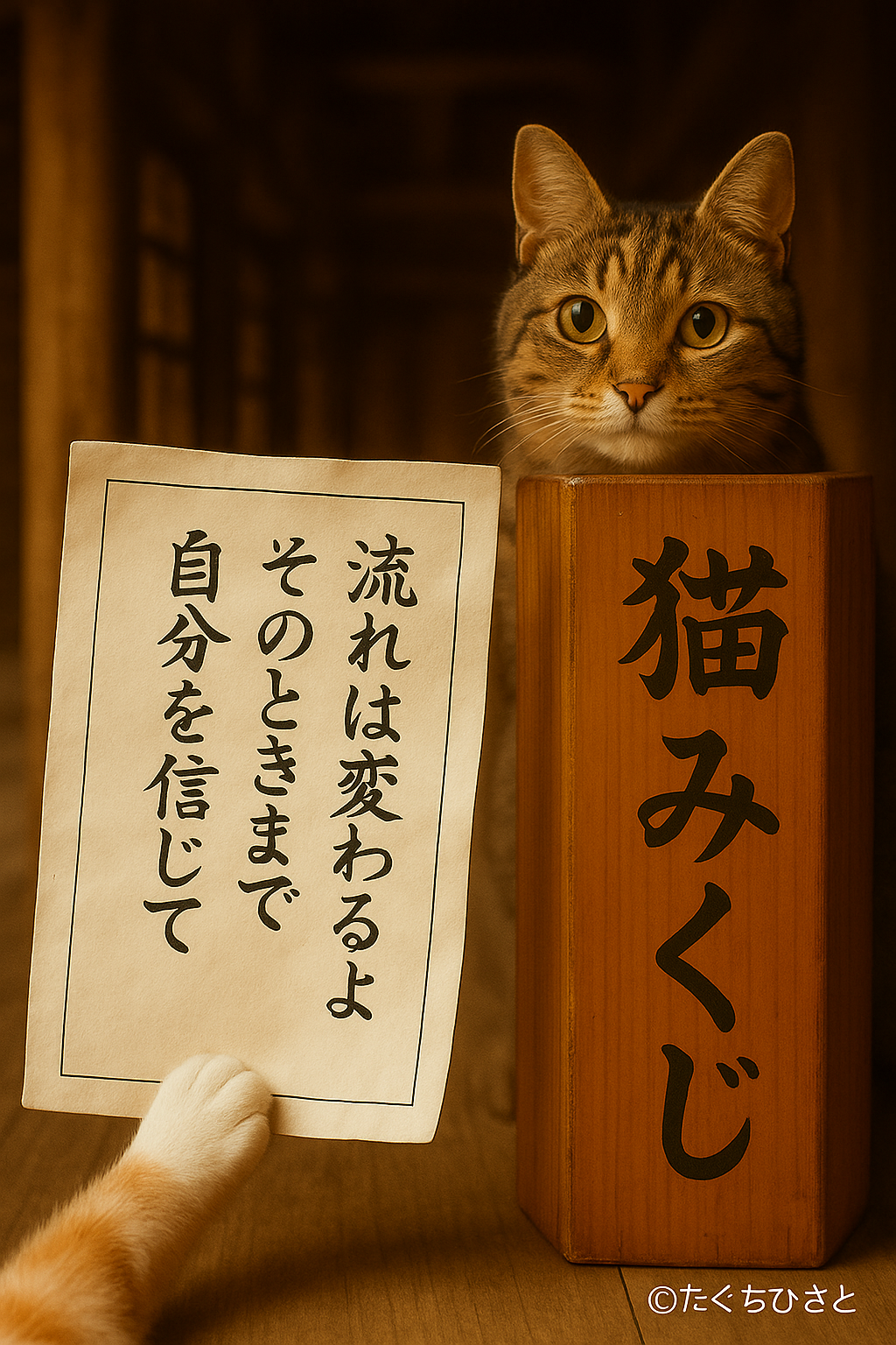 流れは変わるよそのときまで自分を信じて