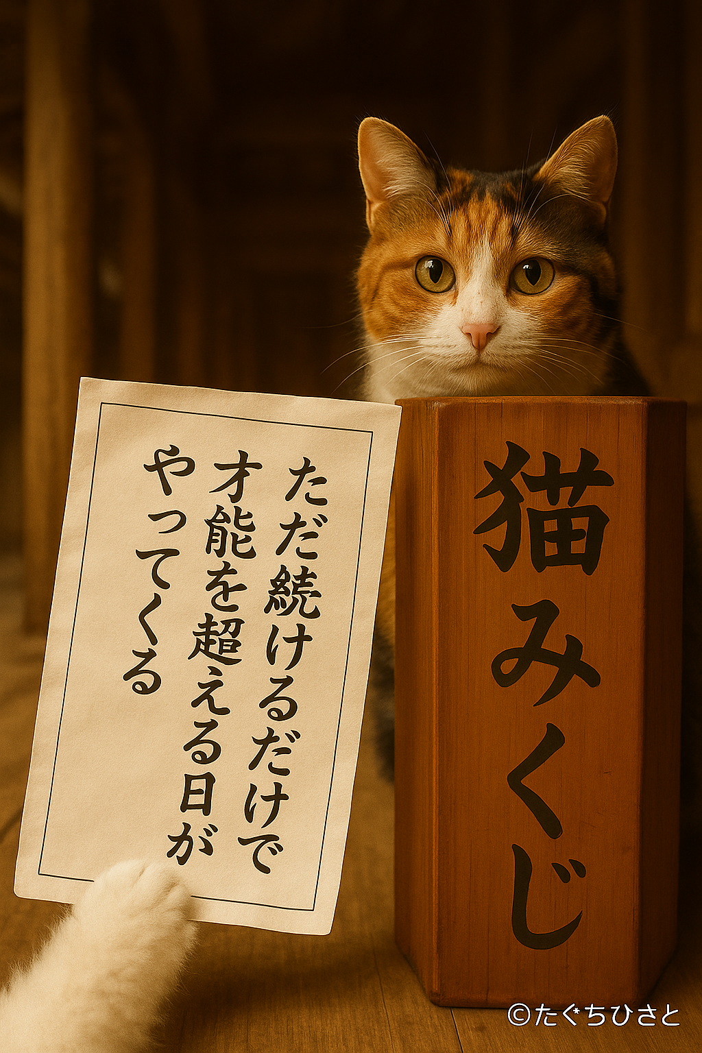 ただ続けるだけ才能を超える日がやってくる