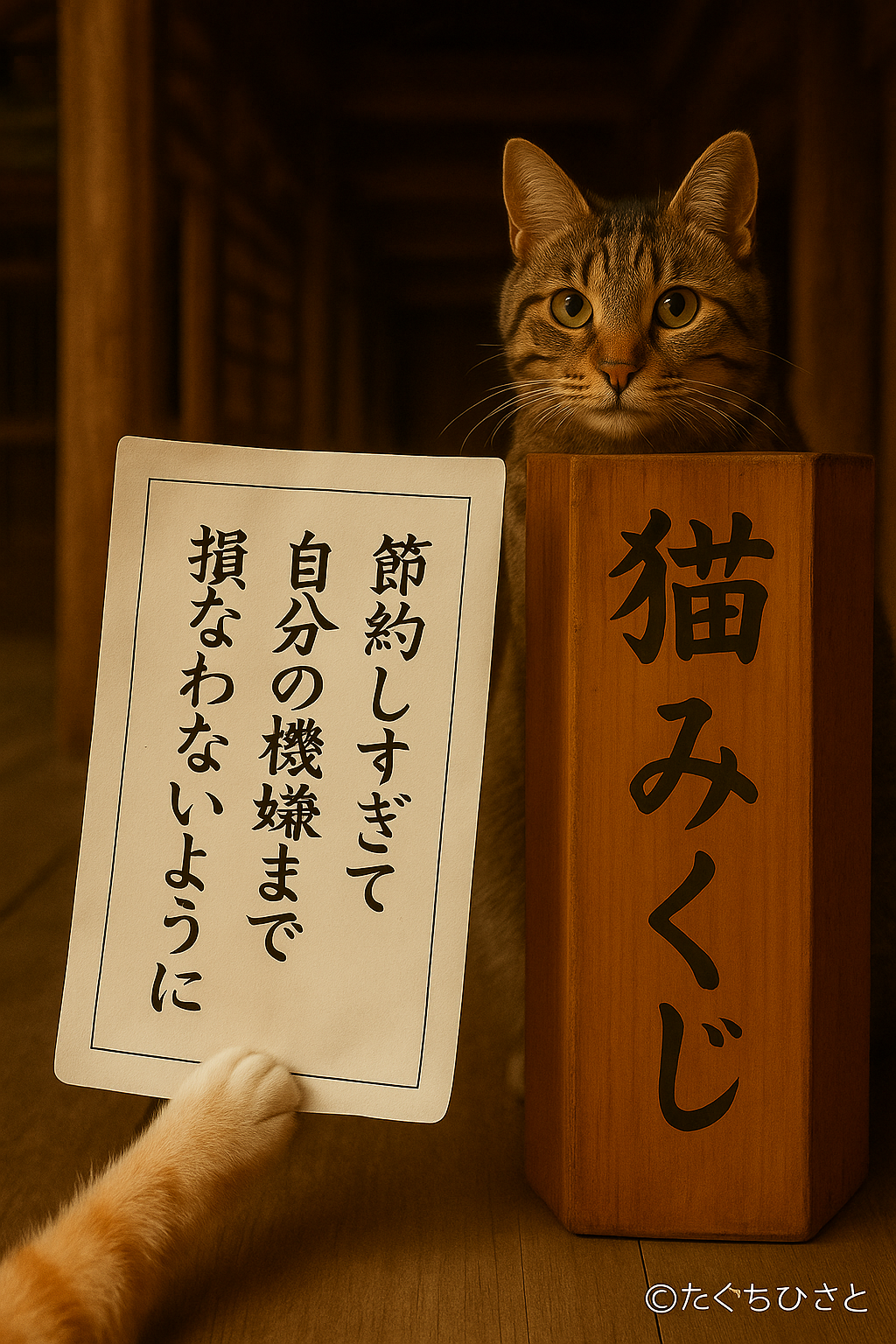 節約しすぎて自分の機嫌まで損なわないように