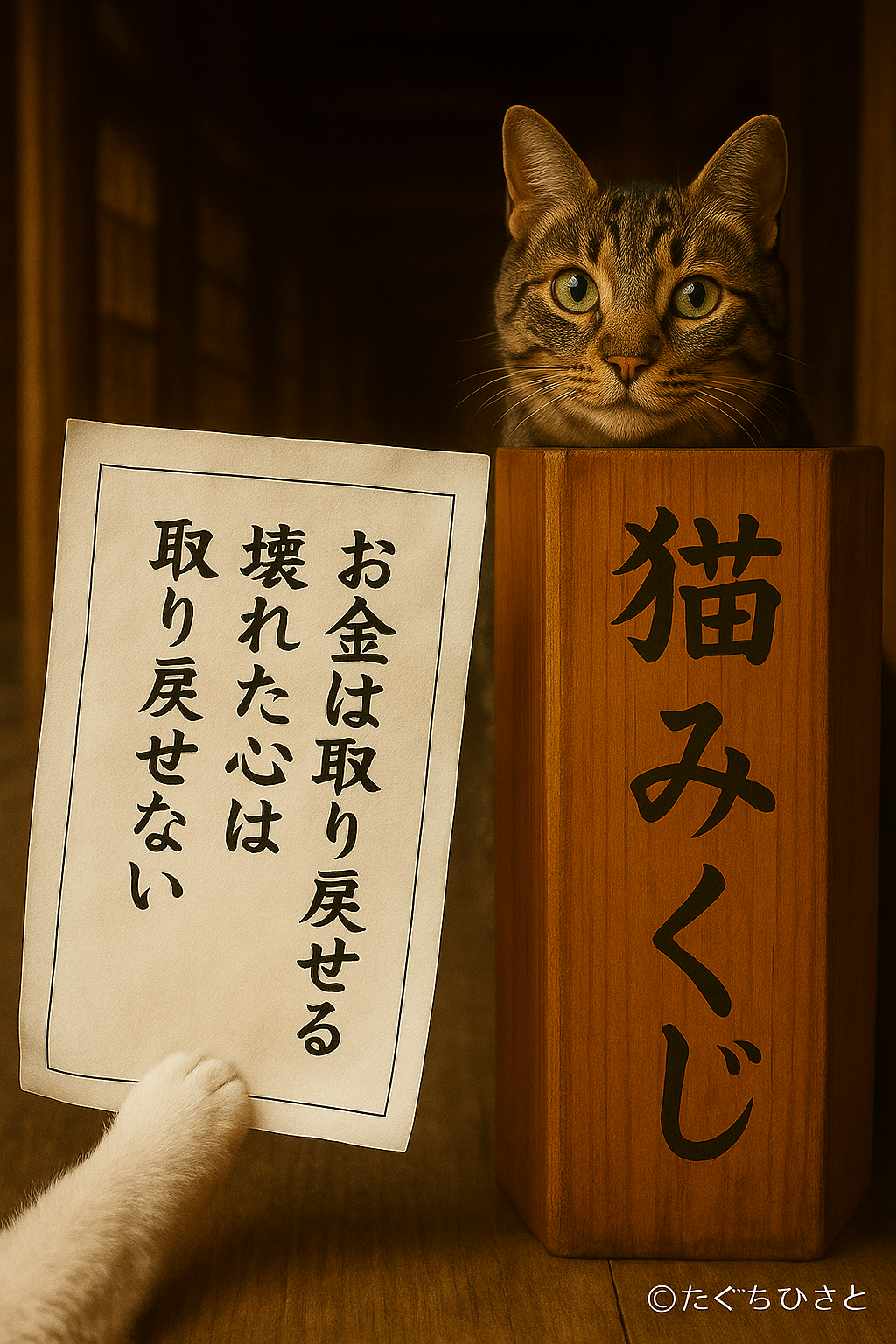 お金は取り戻せる壊れた心は取り戻せない