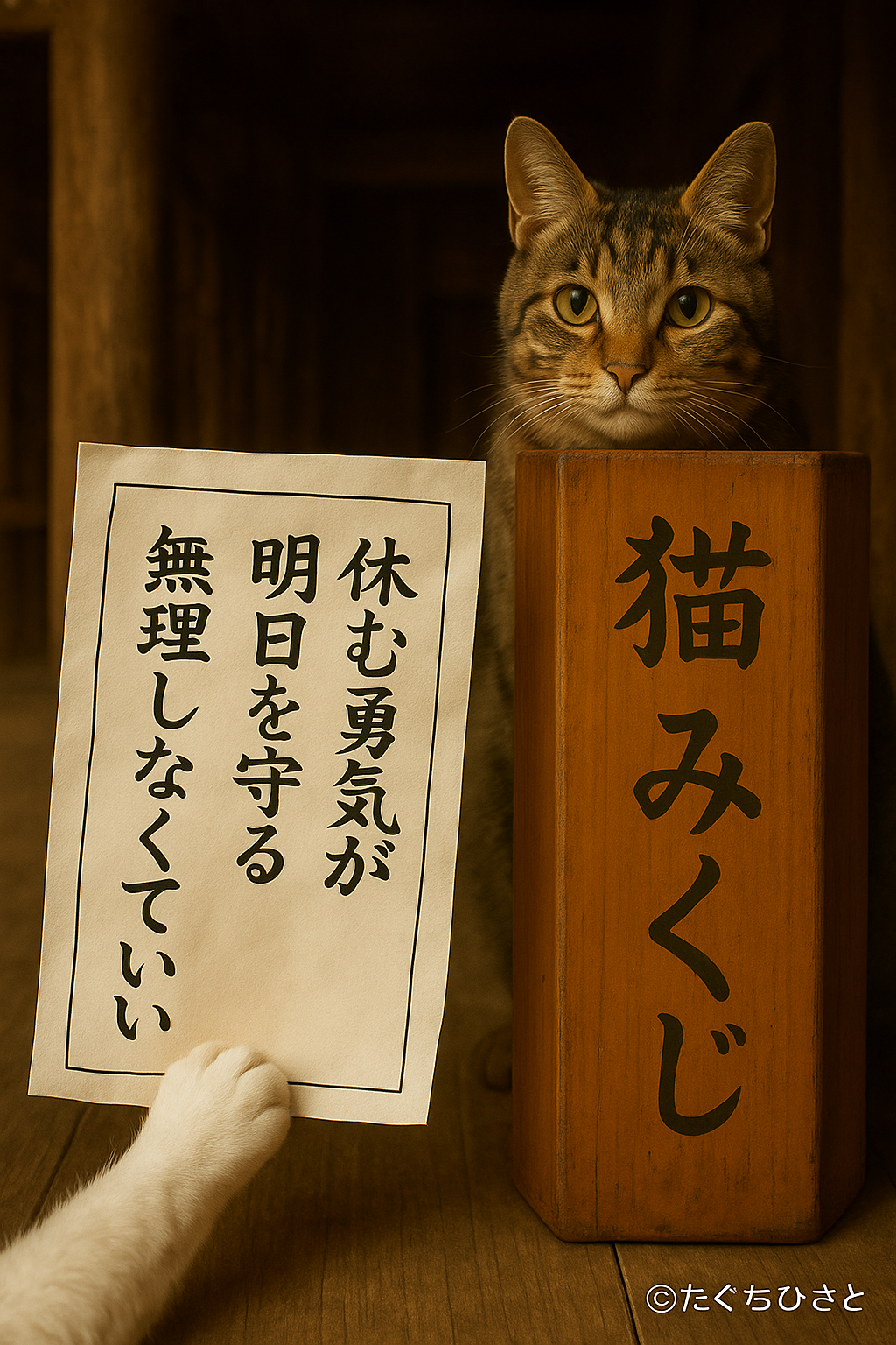 休む勇気が明日を守る無理なくていい