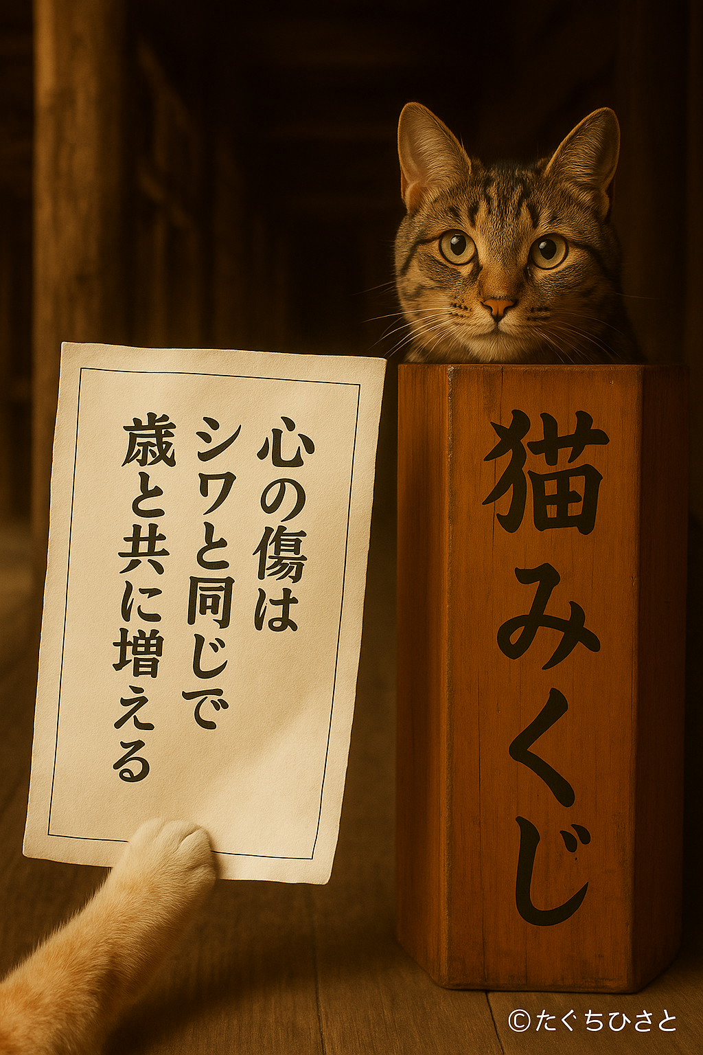 心の傷はしわと同じで歳と共に増える