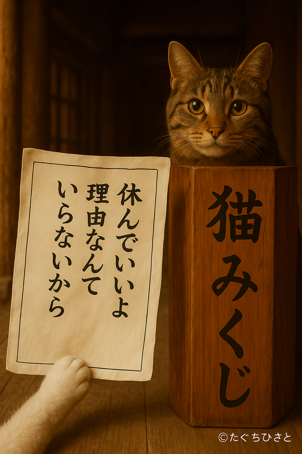 休んでいいよ理由なんていらないから