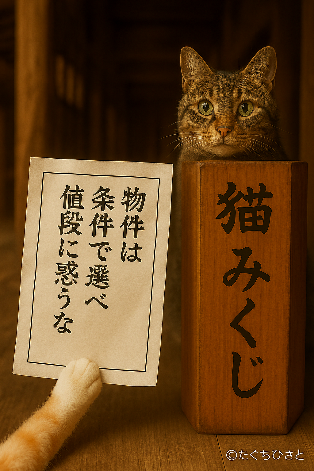 物件は条件で選べ値段に迷うな