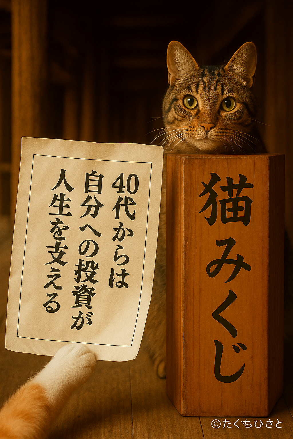 ４０代からは自分への投資が人生を支える