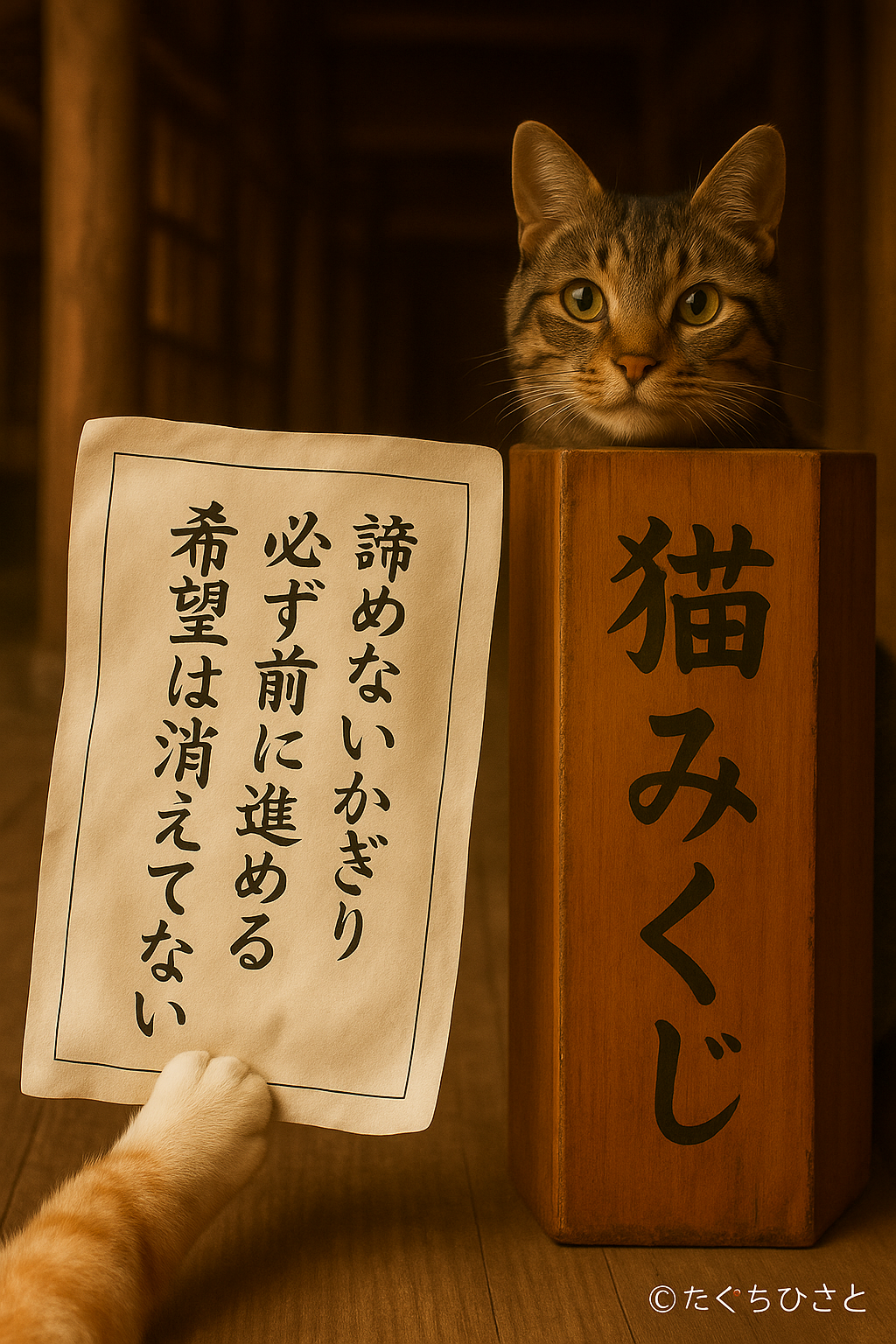 諦めない限り必ず前に進める希望は消えていない