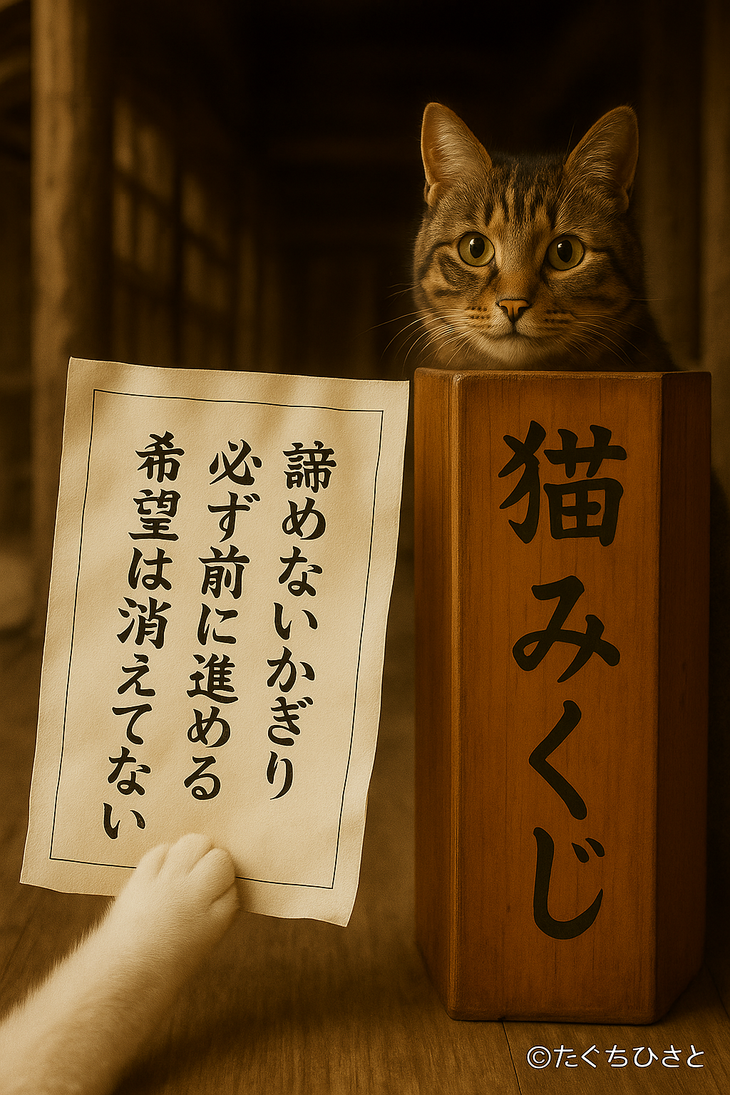 諦めない限り必ず前に進める希望は消えていない