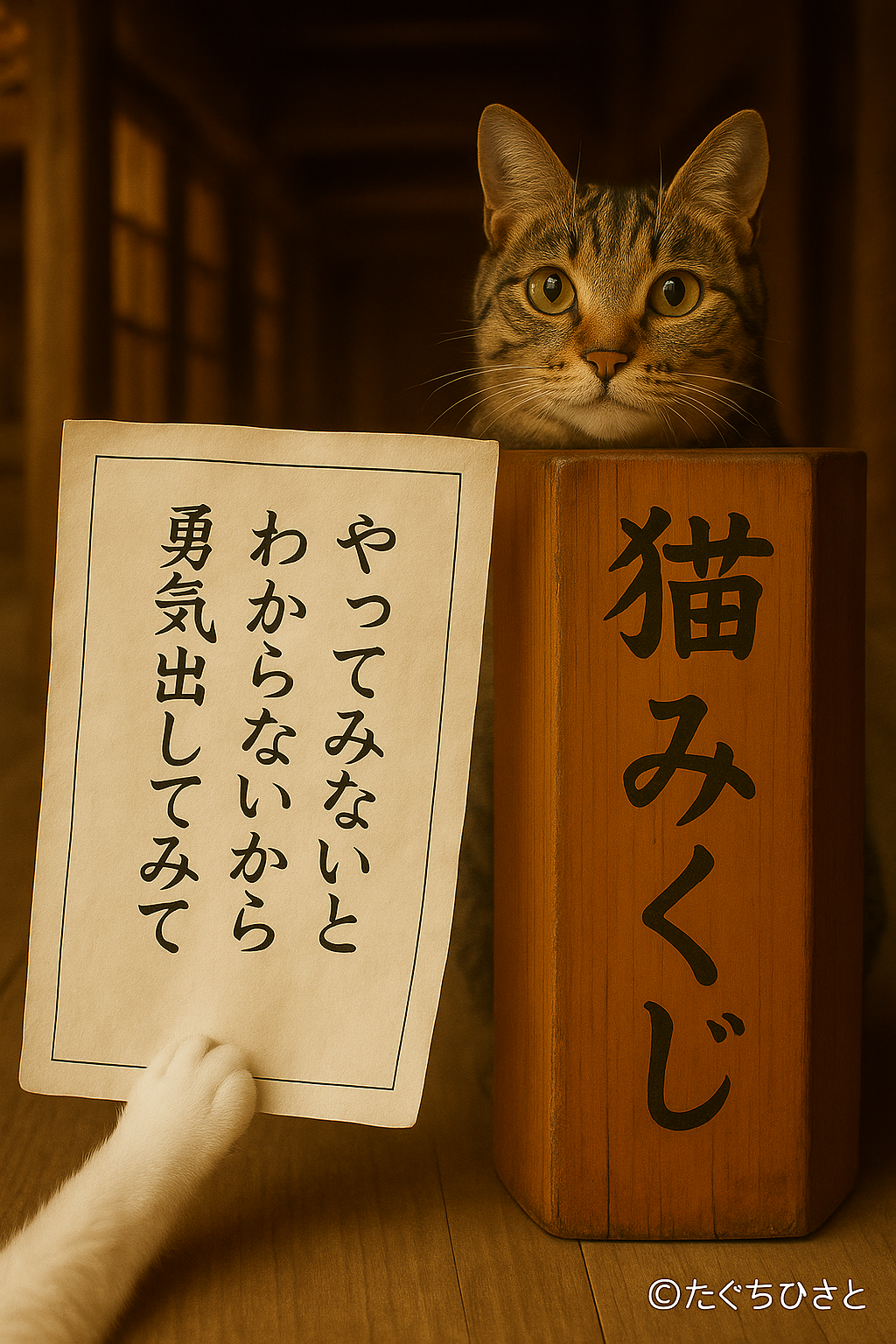 やってみないとわからないから勇気出してみて