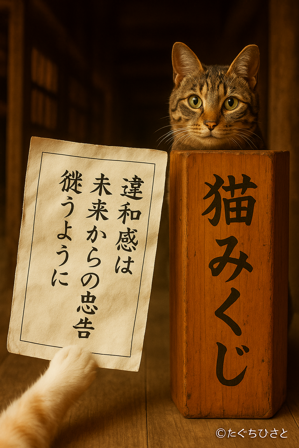 違和感は未来からの忠告従うように