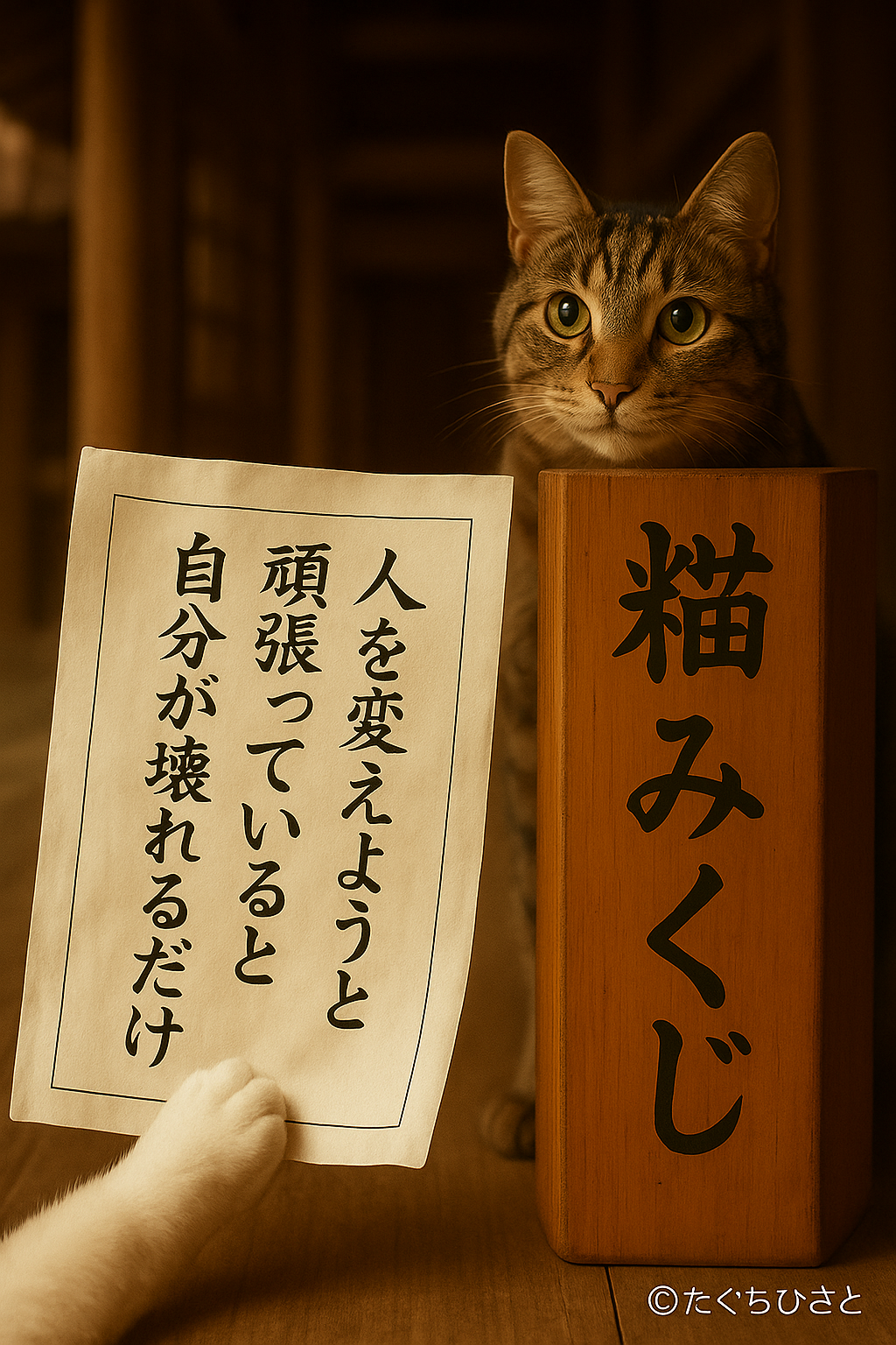 人を変えようと頑張っていると自分が壊れるだけ