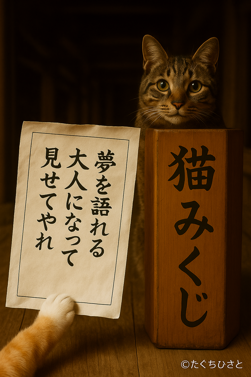 夢を語れる大人になって見せてやれ