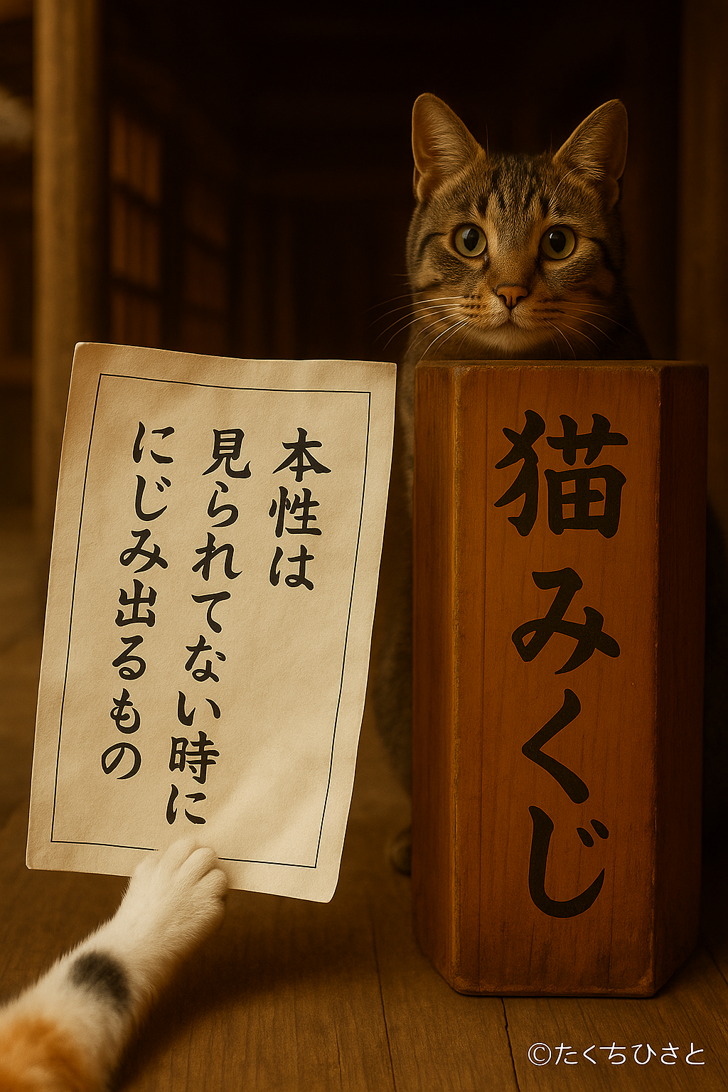 本性は見られてないときににじみ出るもの