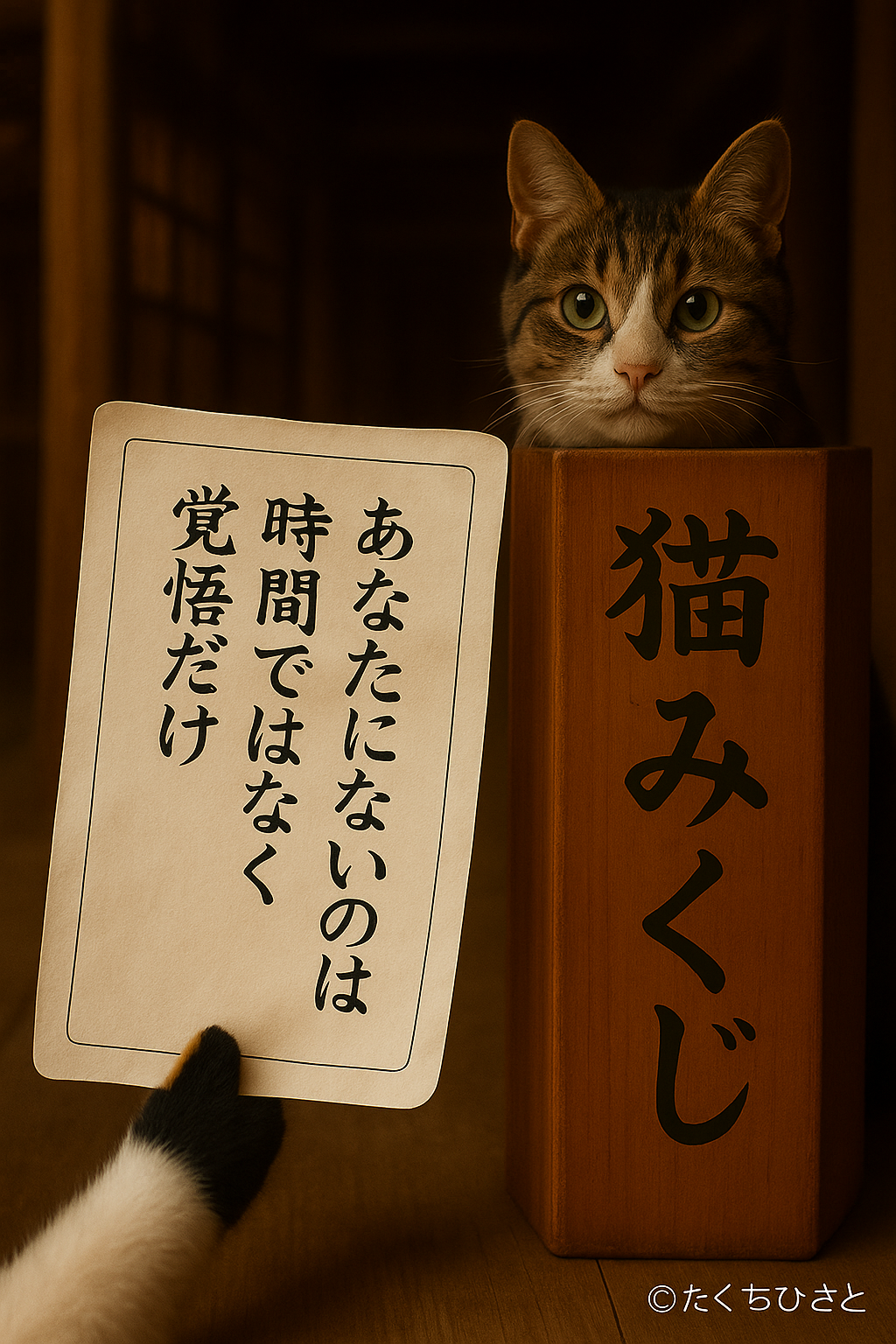 あなたにないのは時間ではなく覚悟だけ
