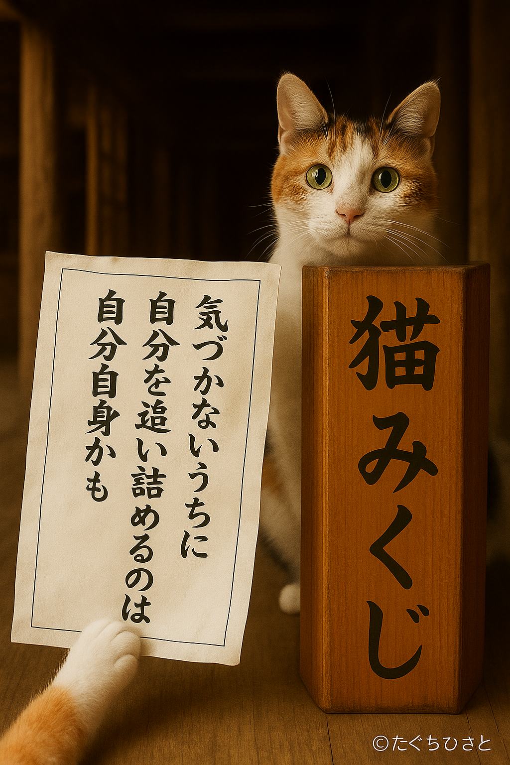 気づかないうちに自分を追い詰めるのは自分自身かも