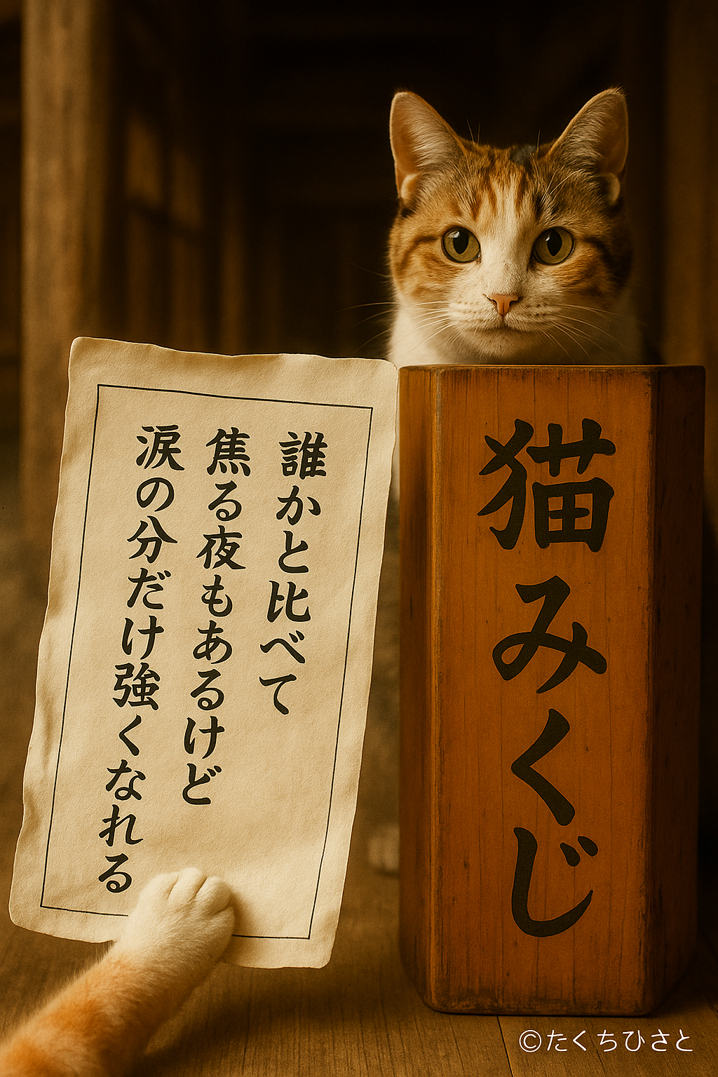誰かと比べて焦る夜もあるけど涙の分だけ強くなれる