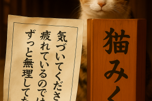 気づいてください 疲れているのではなく ずっと無理してただけ