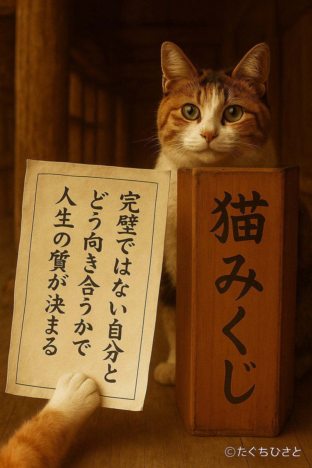 完璧ではない自分と どう向き合うかで 人生の質が決まる